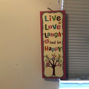 Live, Love, Laugh and Be Happy | Decour